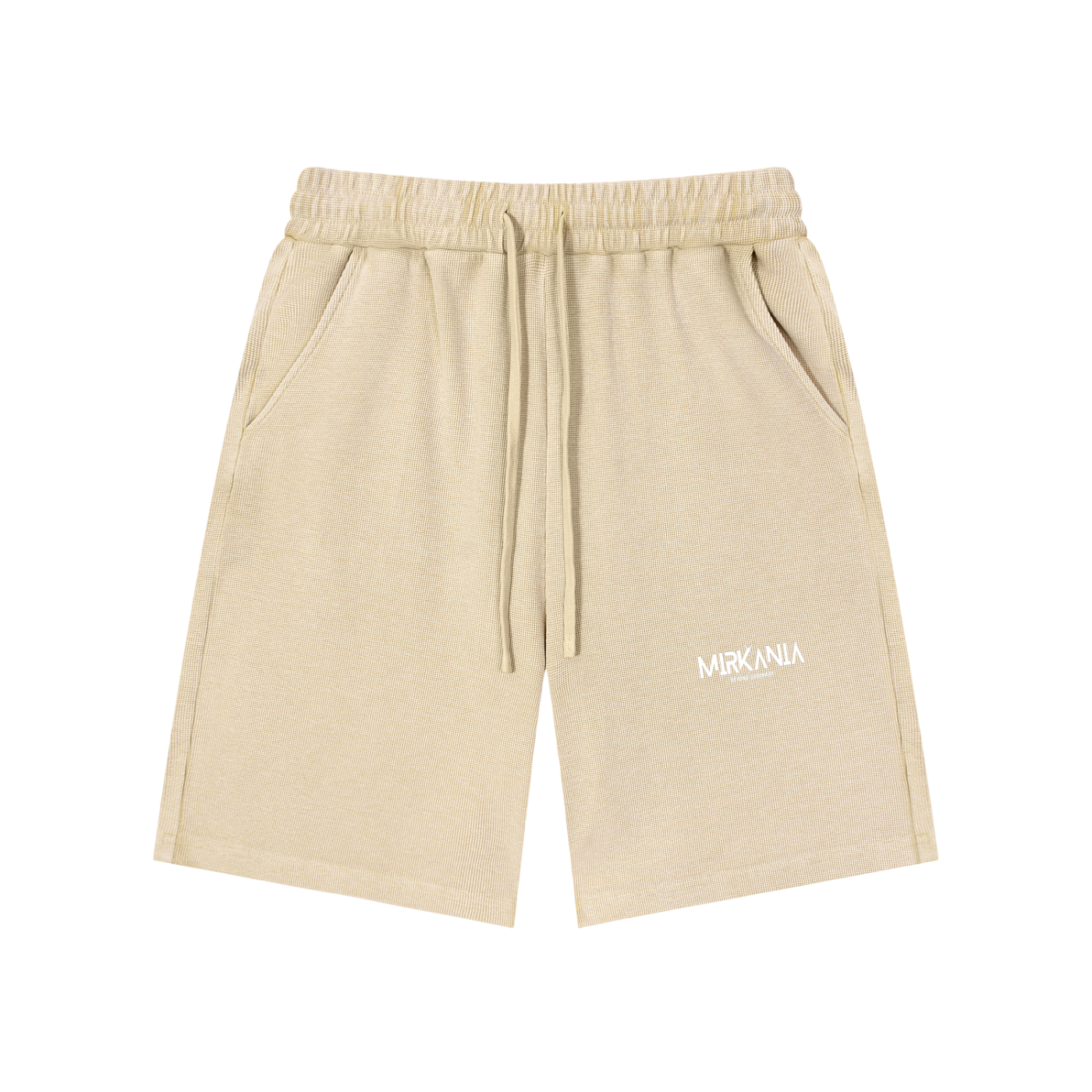 Mineral Wash Waffle Knit Shorts