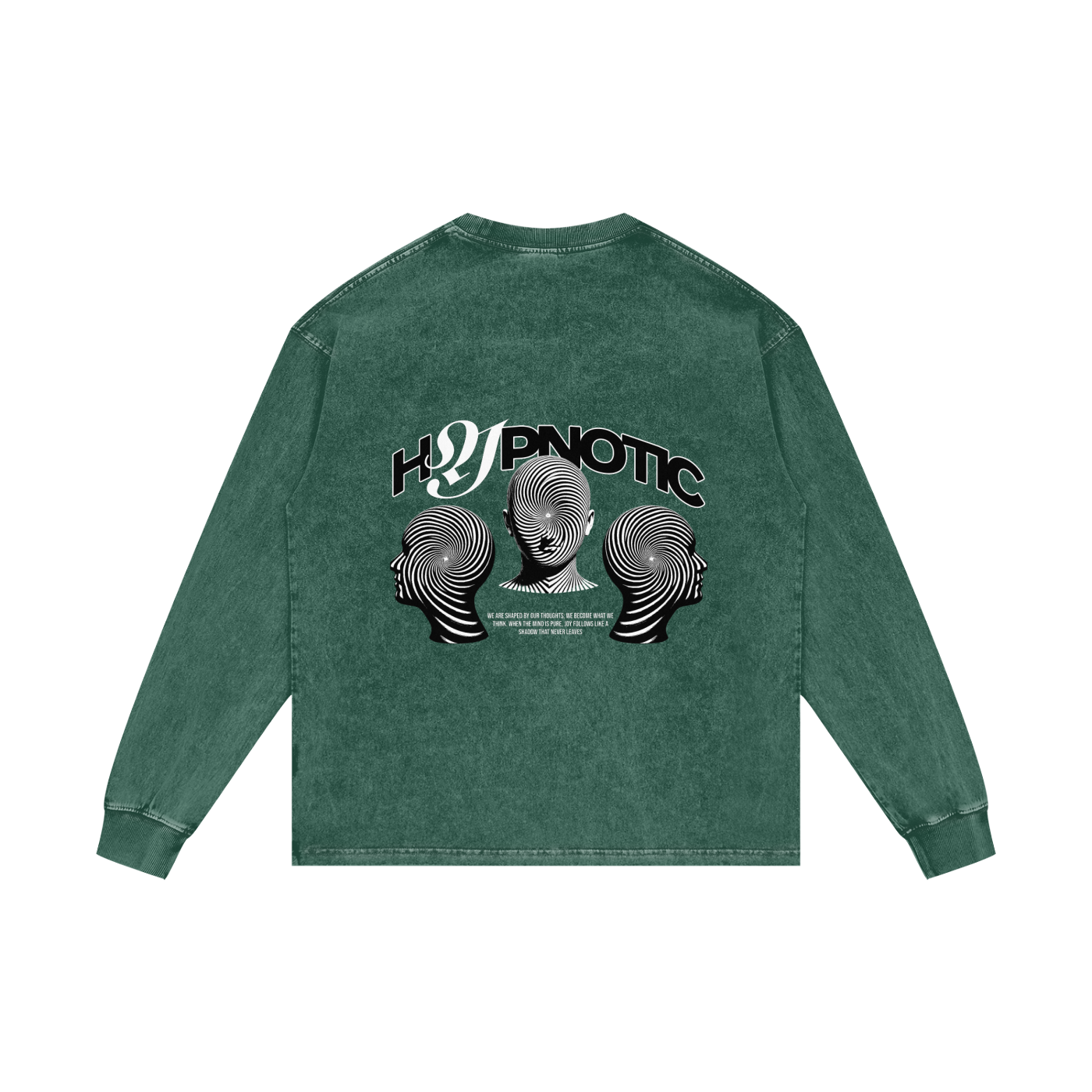 Acid Wash Oversize Long Sleeve T-Shirt