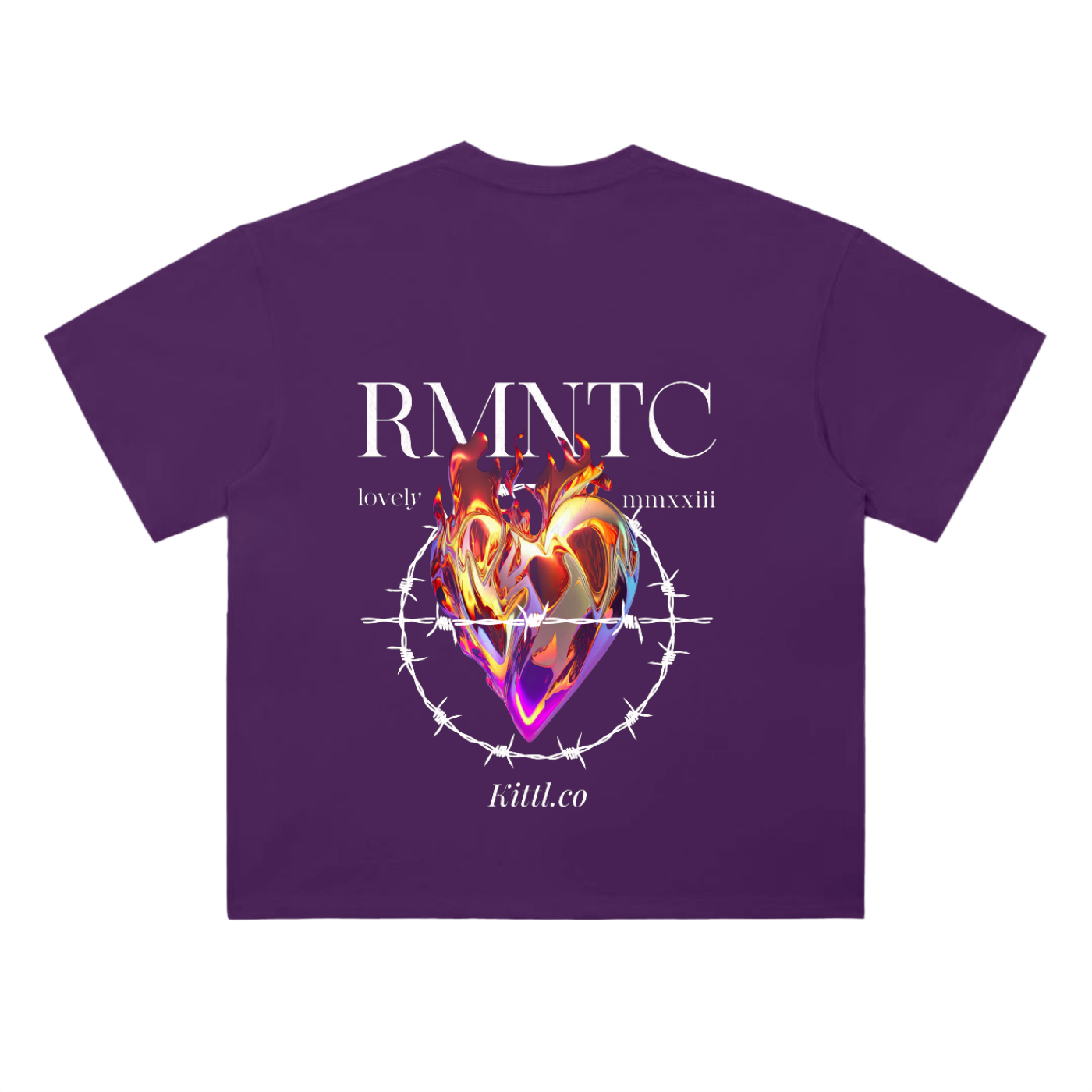 Heavyweight Drop Shoulder Cotton T-Shirt