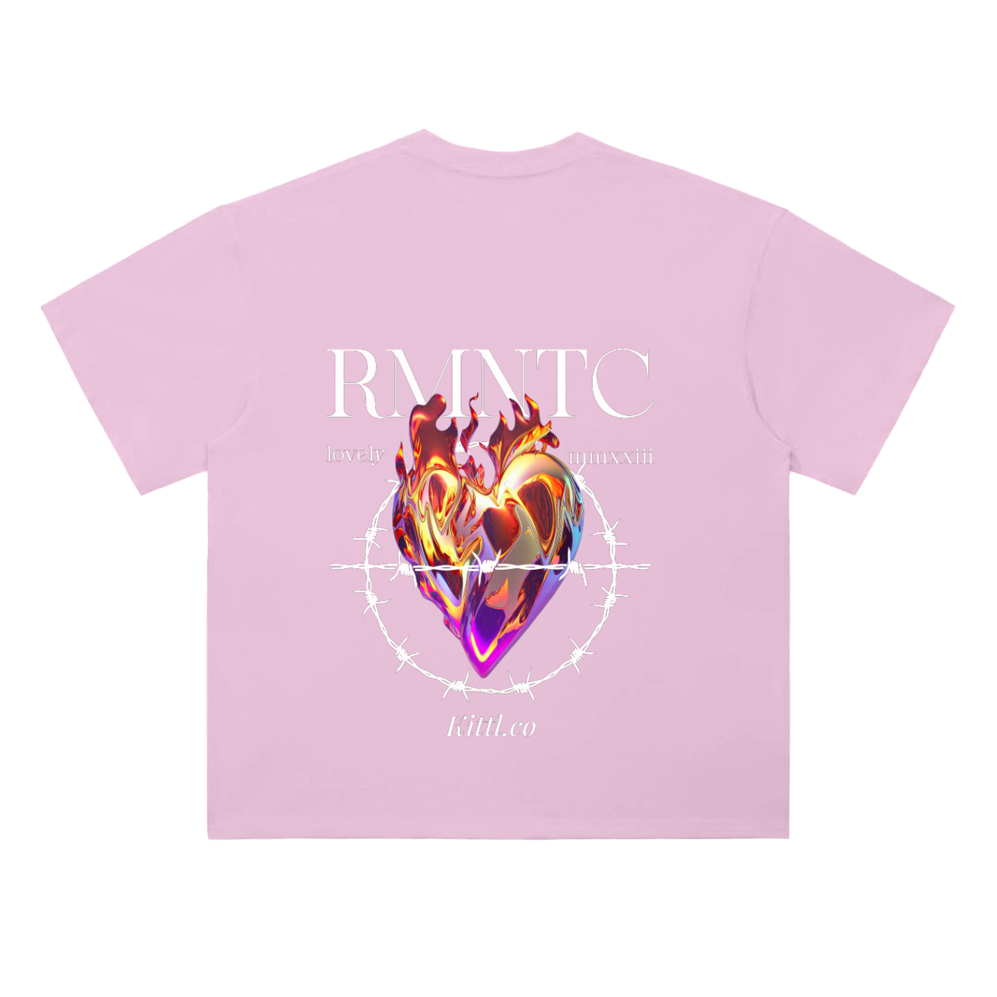 Heavyweight Drop Shoulder Cotton T-Shirt