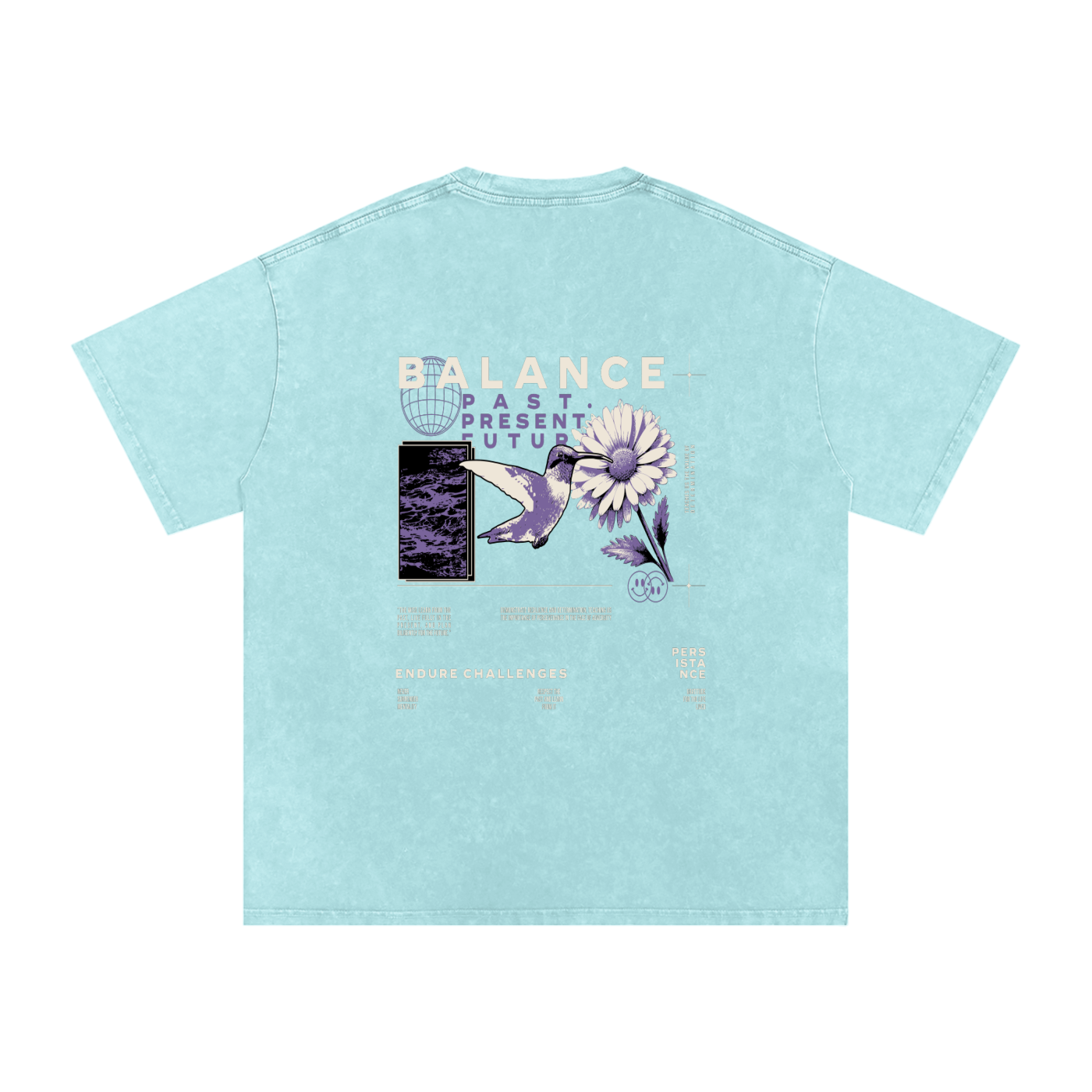 Acid Wash Oversize T-Shirt - 250 GSM