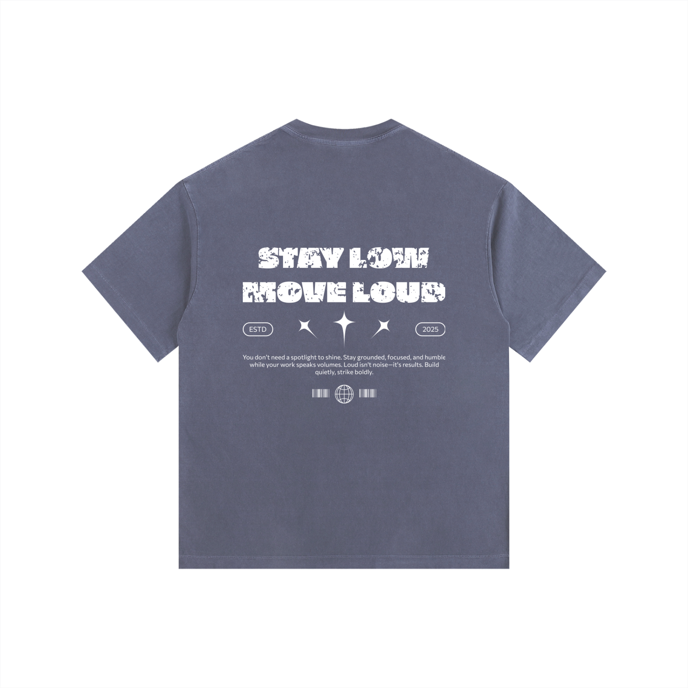 Vintage Washed Oversized Cotton T-Shirt