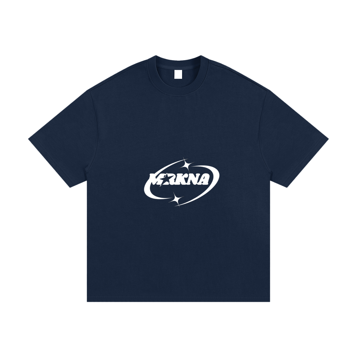 ODMPOD Essential heavyweight cotton t-shirt, front view showing classic fit and soft fabric texture.