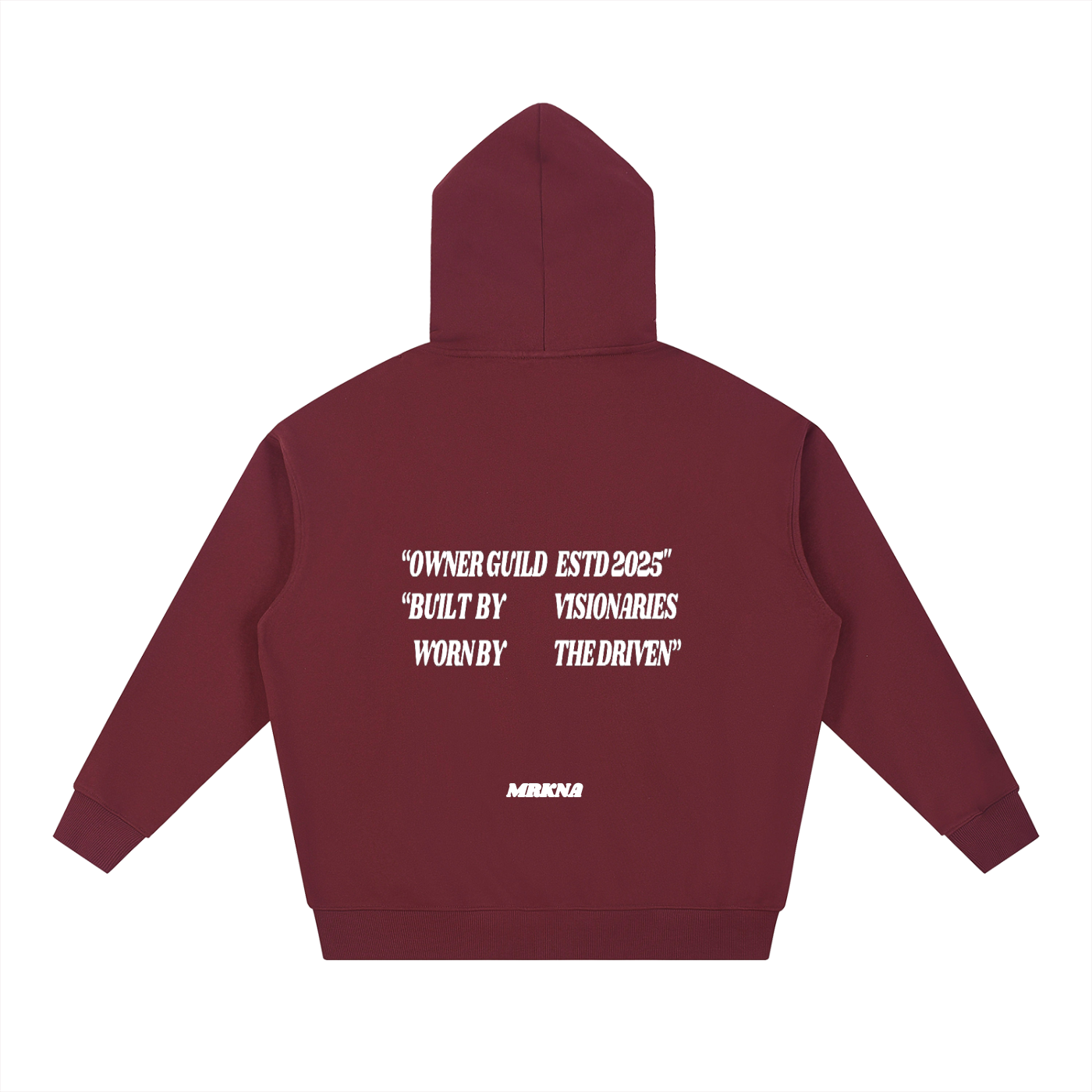 Essential heavyweight hoodie by ODMPOD, shown in a relaxed fit with a front kangaroo pocket and soft fabric texture.