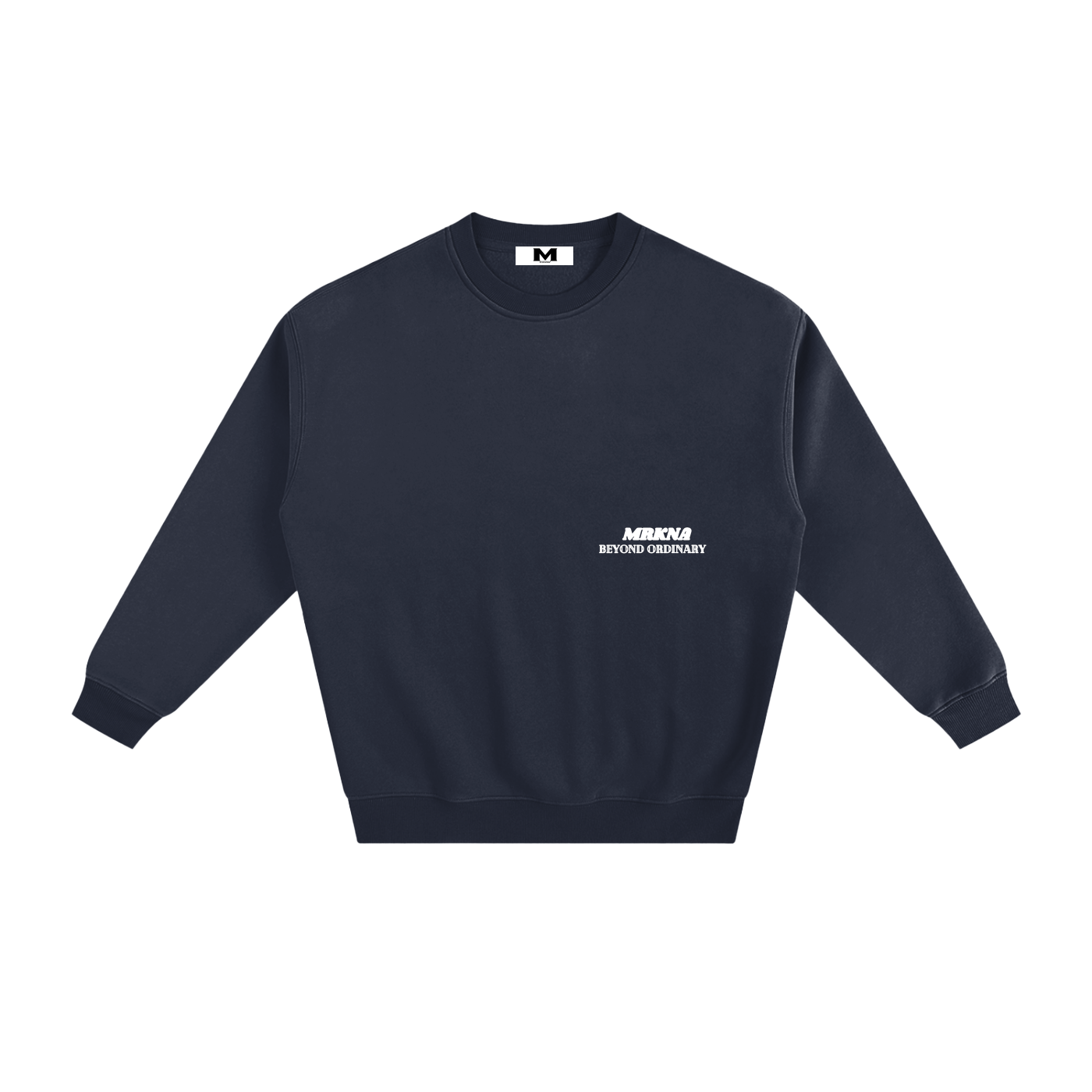 ODMPOD fleeced sweatshirt showing soft, cozy fabric and classic fit, perfect for casual wear and cold weather comfort.