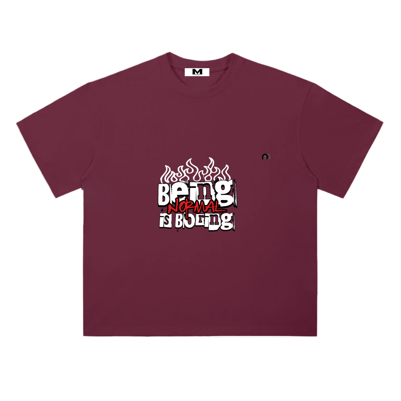 Heavyweight Drop Shoulder Cotton T-Shirt