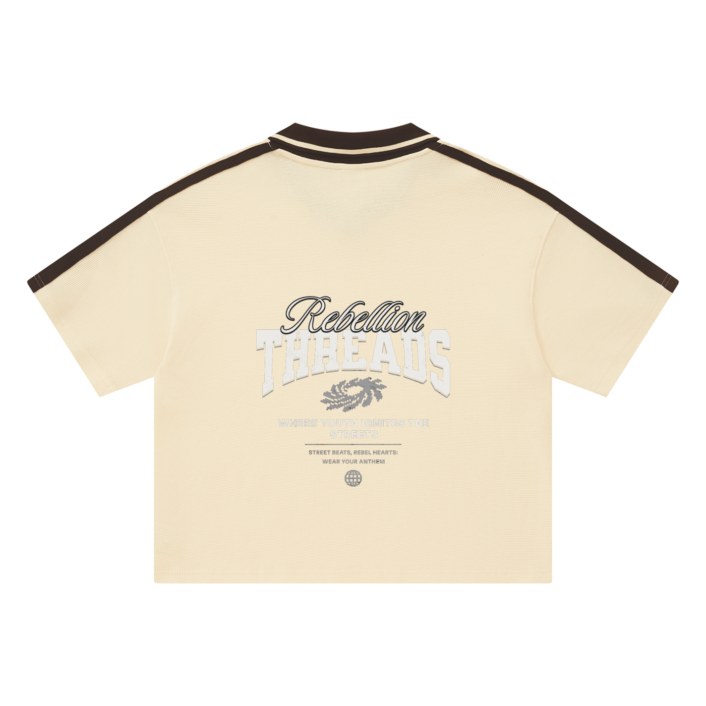 Unisex Color Block Polo Shirt