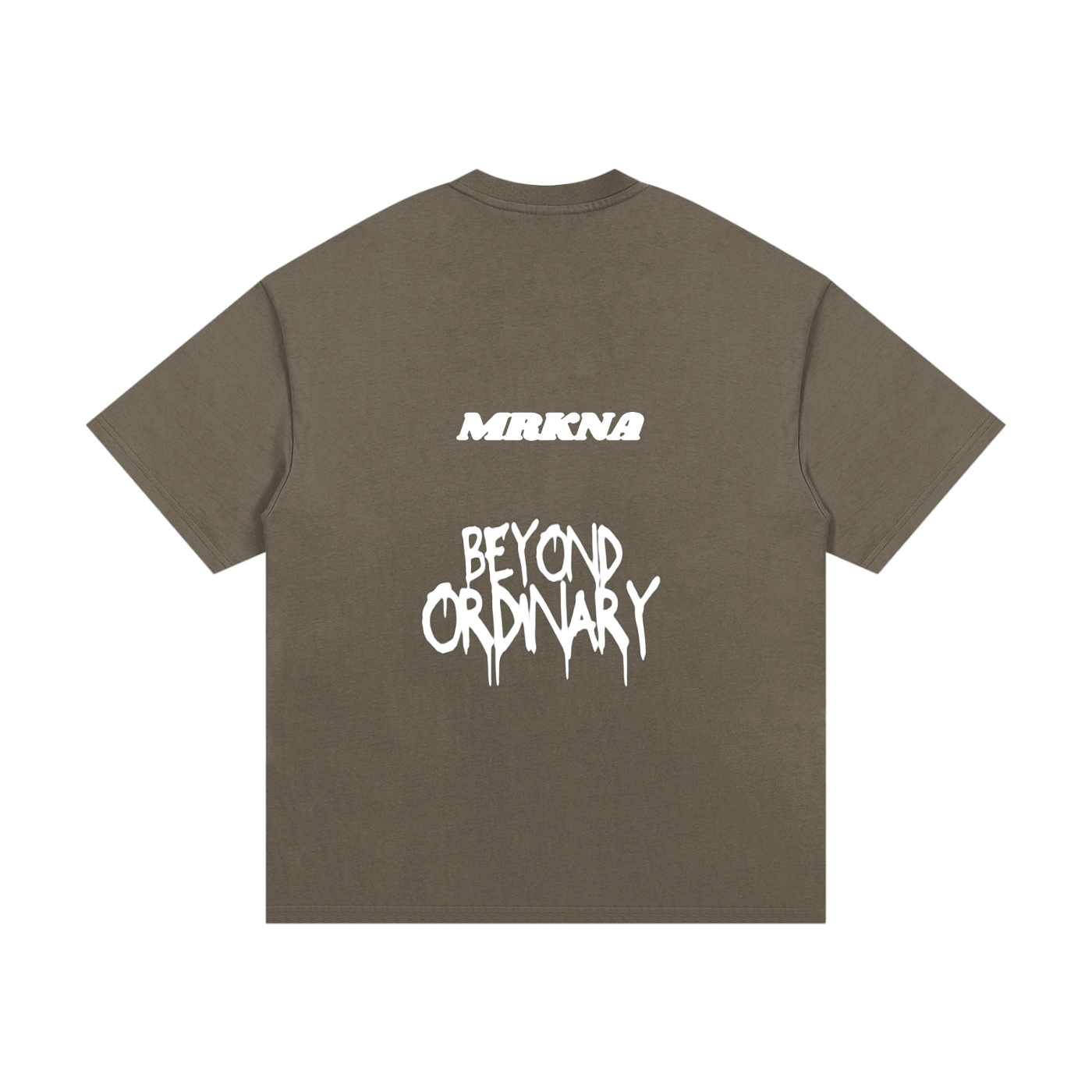 ODMPOD Essential Heavyweight Cotton T-shirt in classic fit, featuring a plain design and soft, durable fabric.