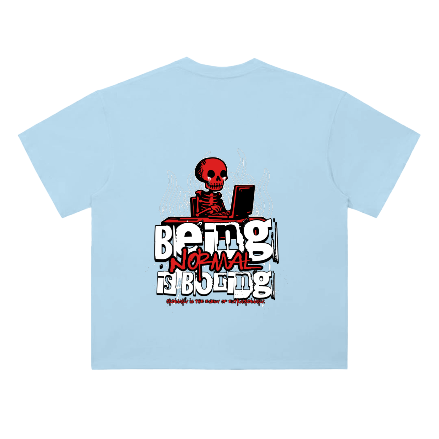 Heavyweight Drop Shoulder Cotton T-Shirt