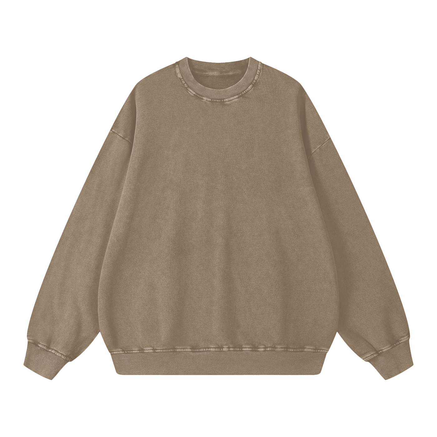 Snow Washed Oversized Sweatshirt