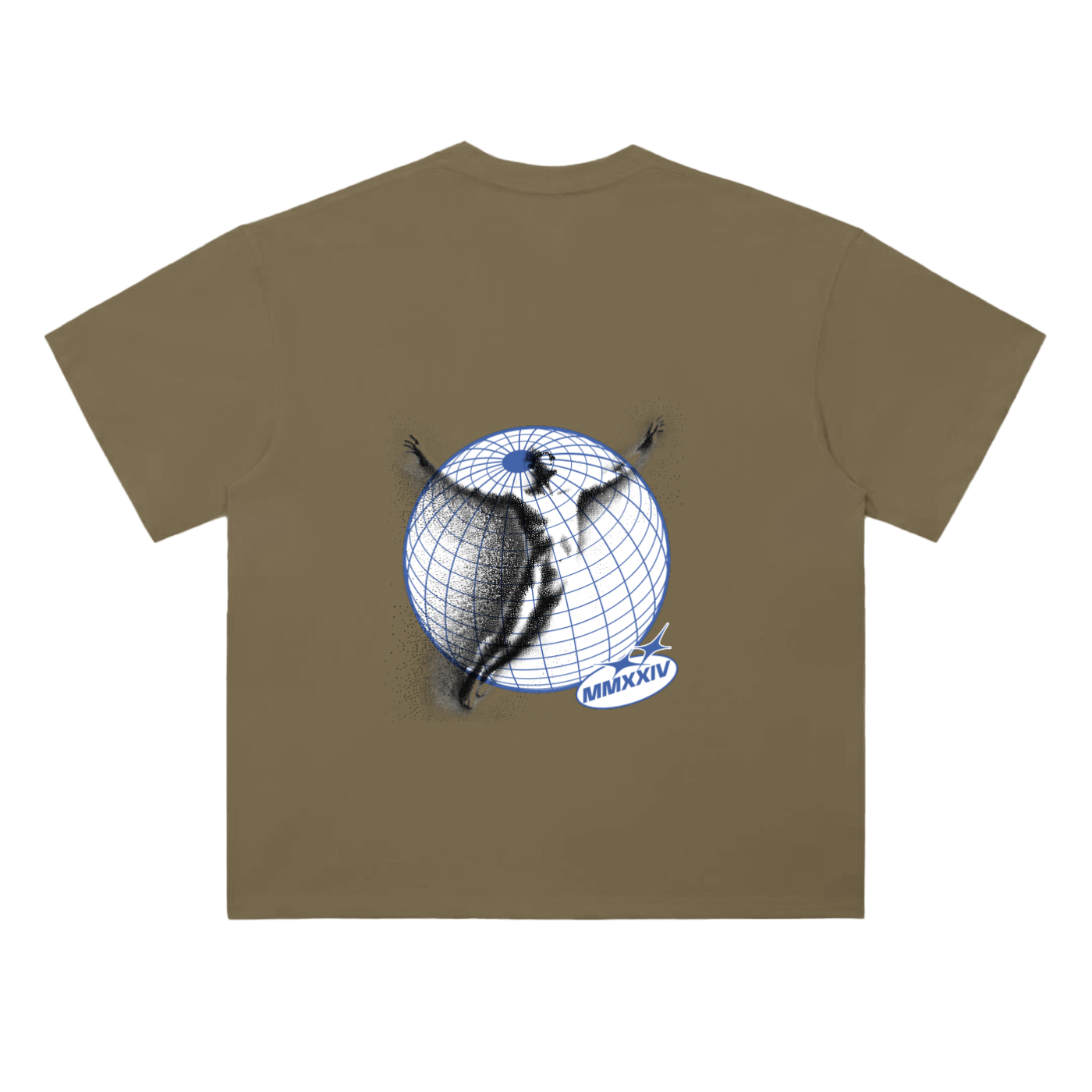 Heavyweight Drop Shoulder Cotton T-Shirt