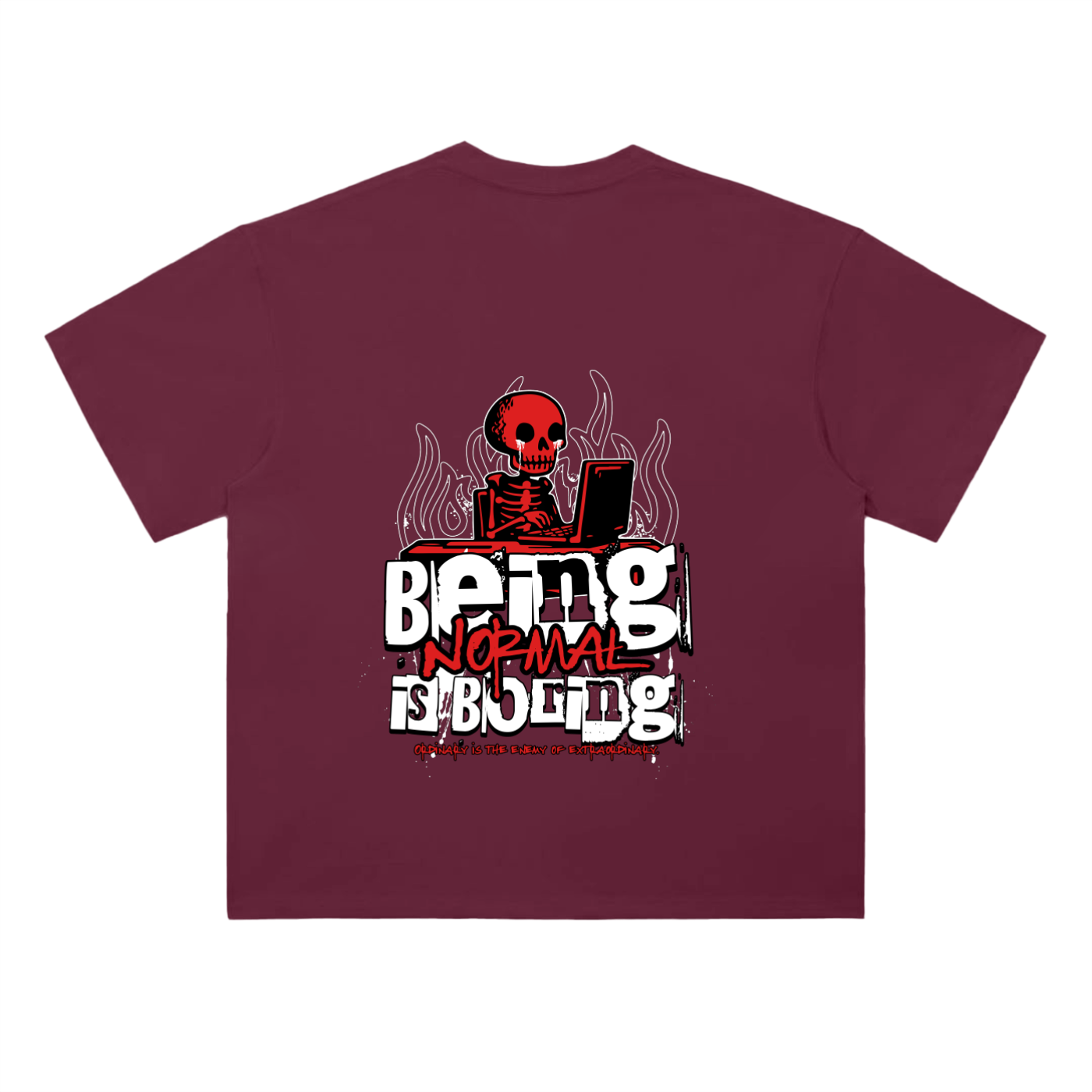 Heavyweight Drop Shoulder Cotton T-Shirt