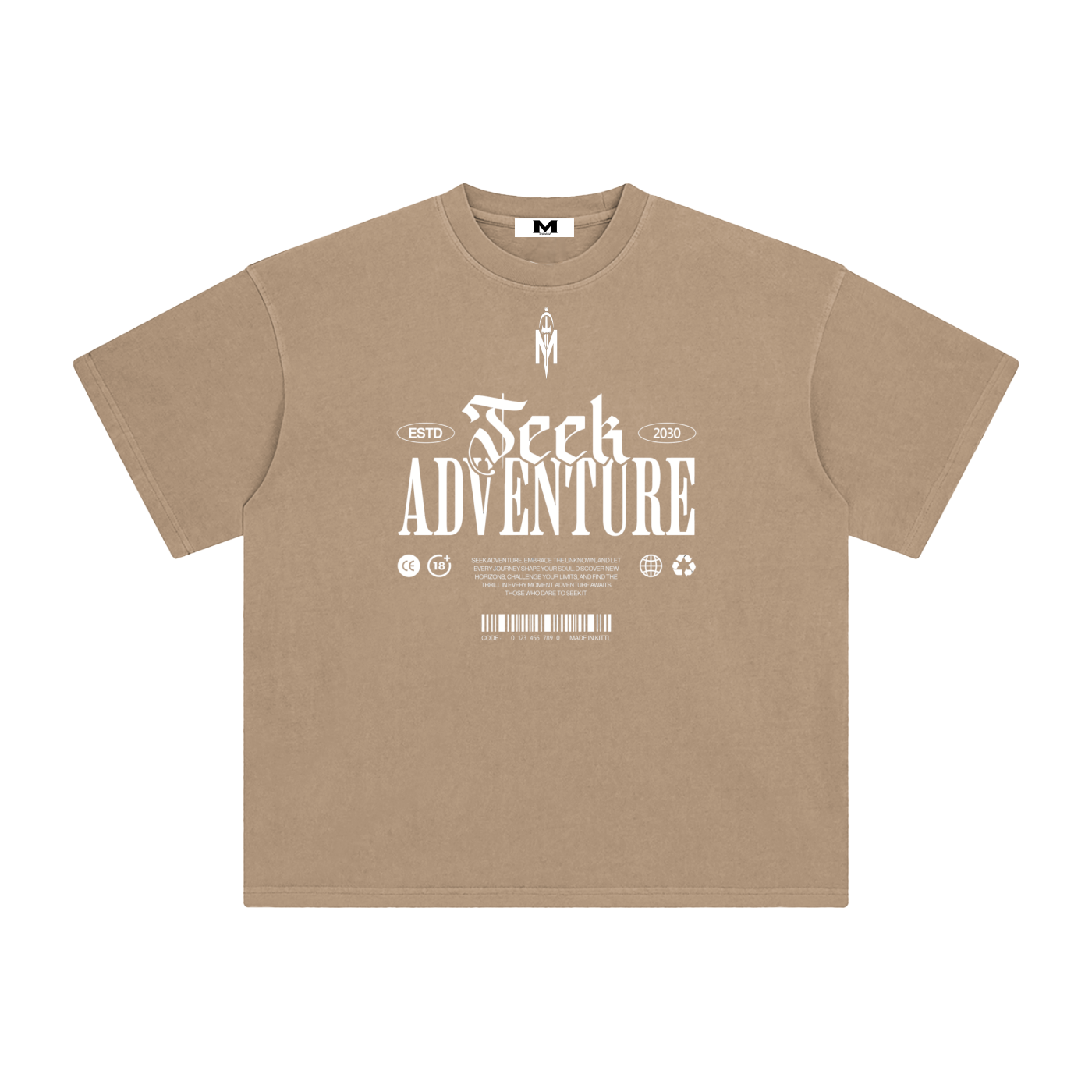 Enzyme Washed T-Shirt