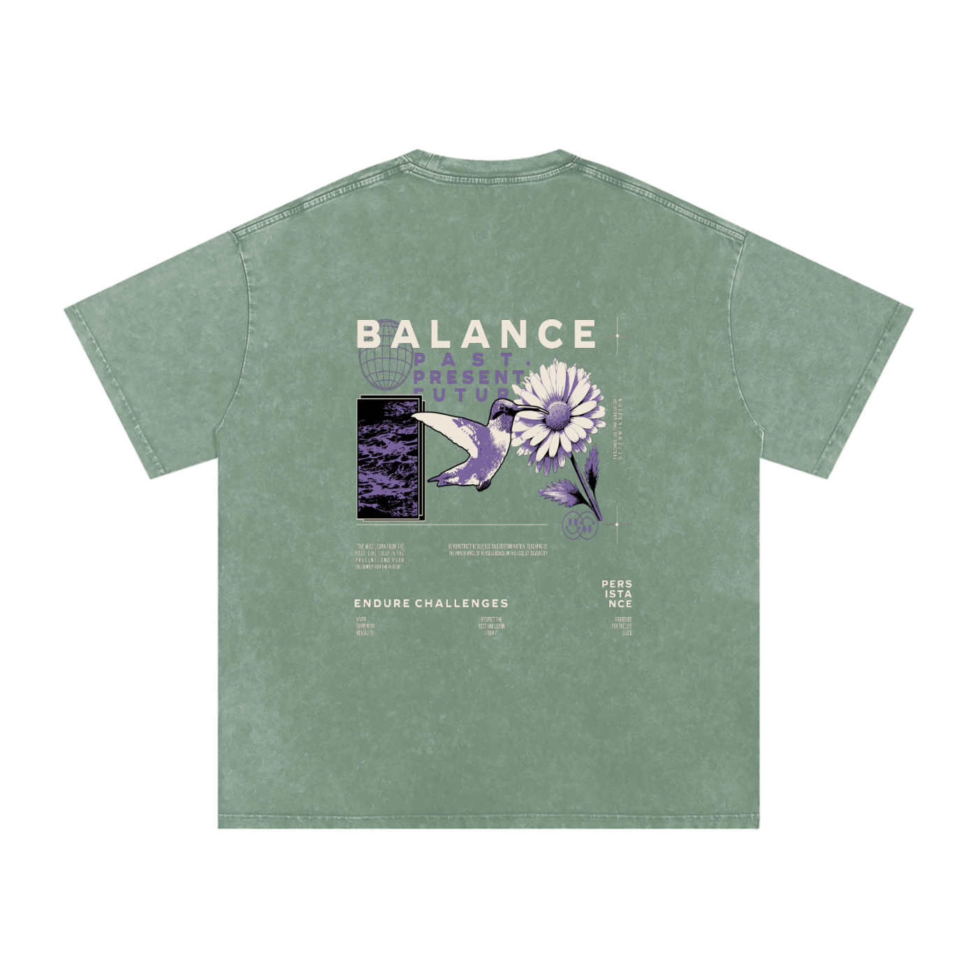Acid Wash Oversize T-Shirt - 250 GSM