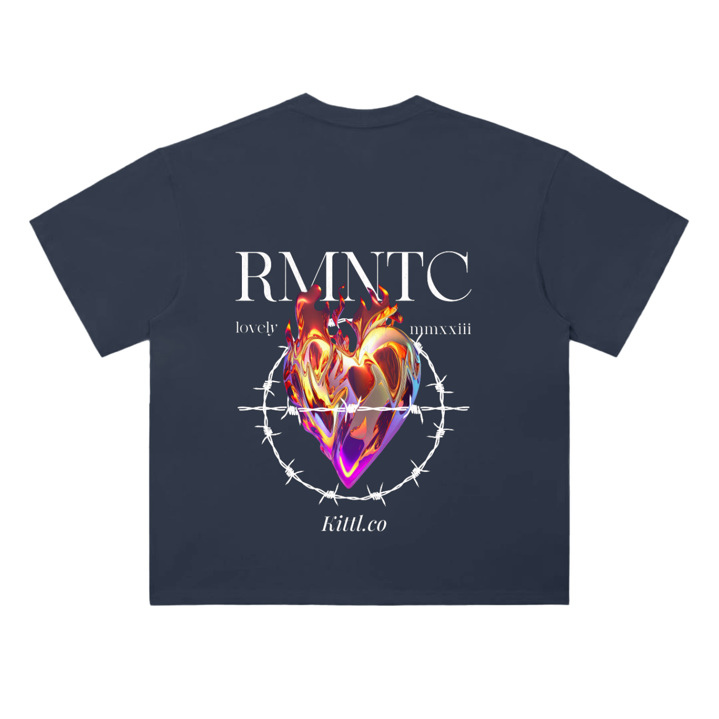 Heavyweight Drop Shoulder Cotton T-Shirt