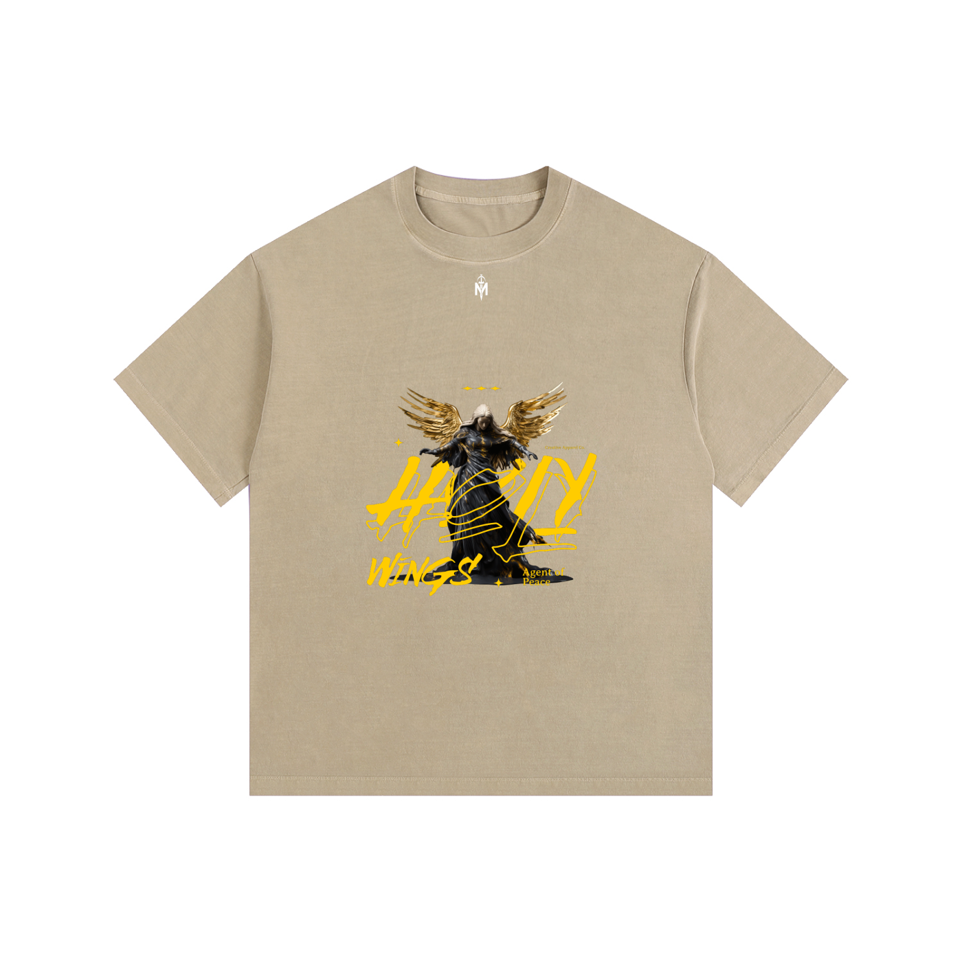 Vintage Washed Oversized Cotton T-Shirt