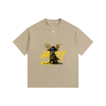 Vintage Washed Oversized Cotton T-Shirt