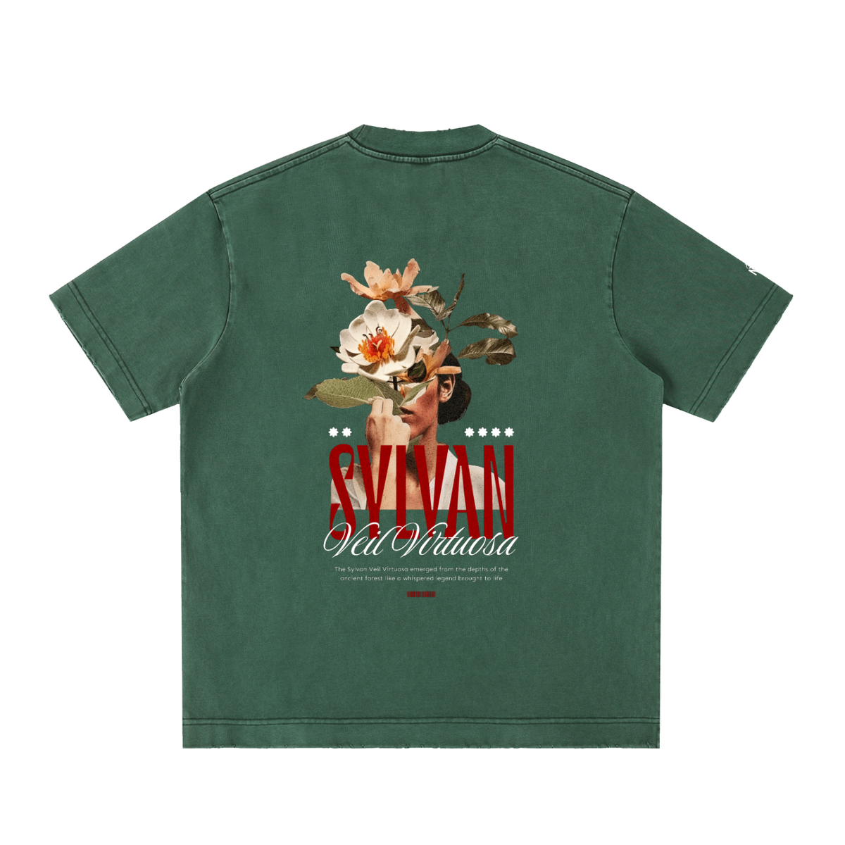 Heavyweight Vintage Washed Frayed T-Shirt