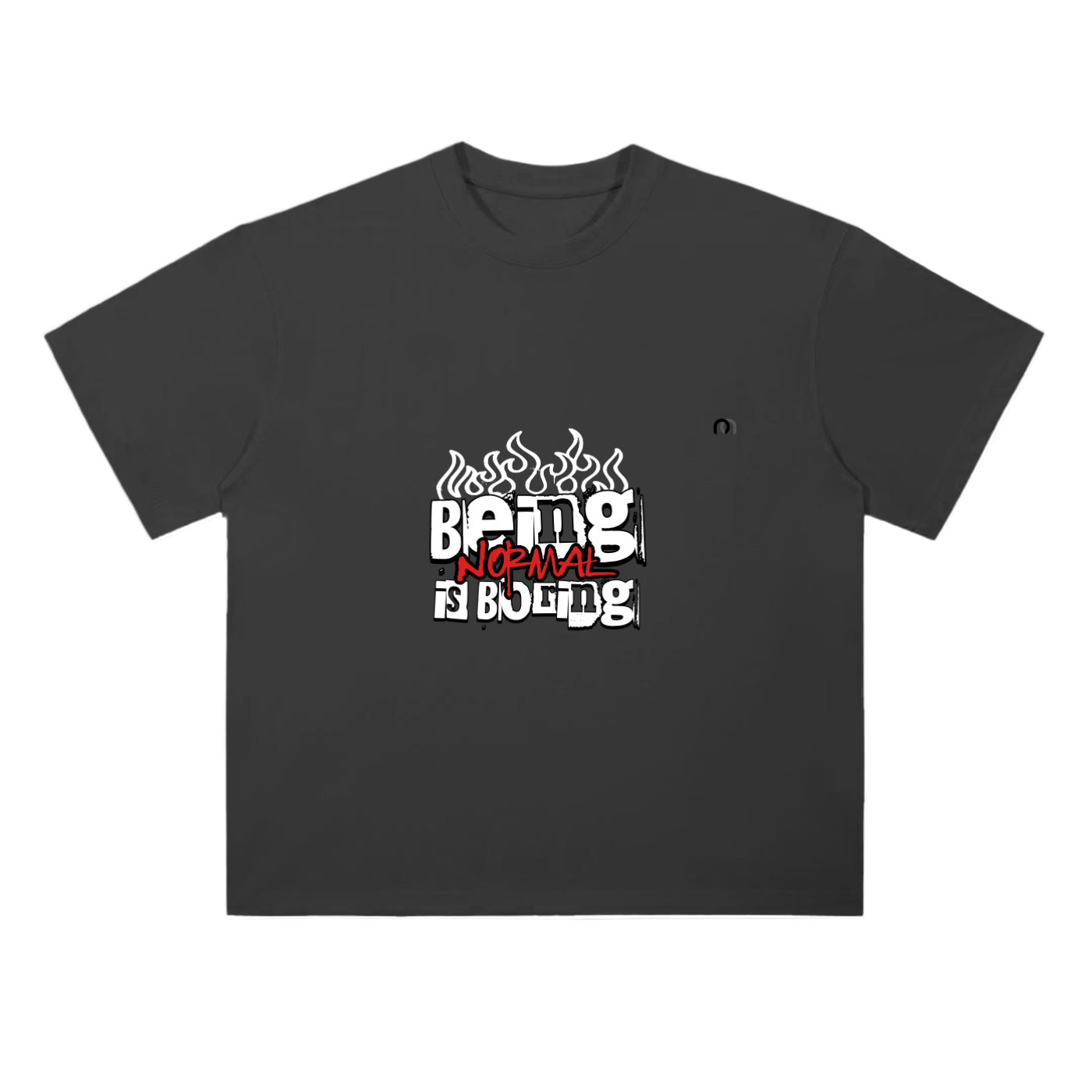 Heavyweight Drop Shoulder Cotton T-Shirt