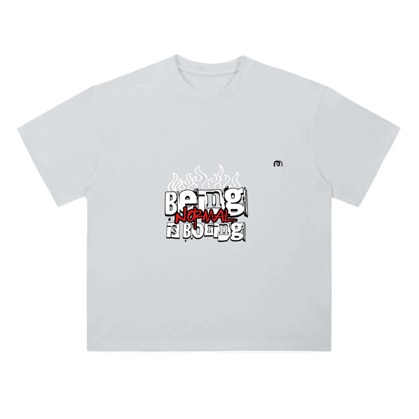 Heavyweight Drop Shoulder Cotton T-Shirt