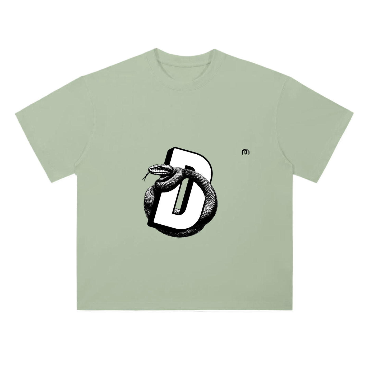 Heavyweight Drop Shoulder Cotton T-Shirt