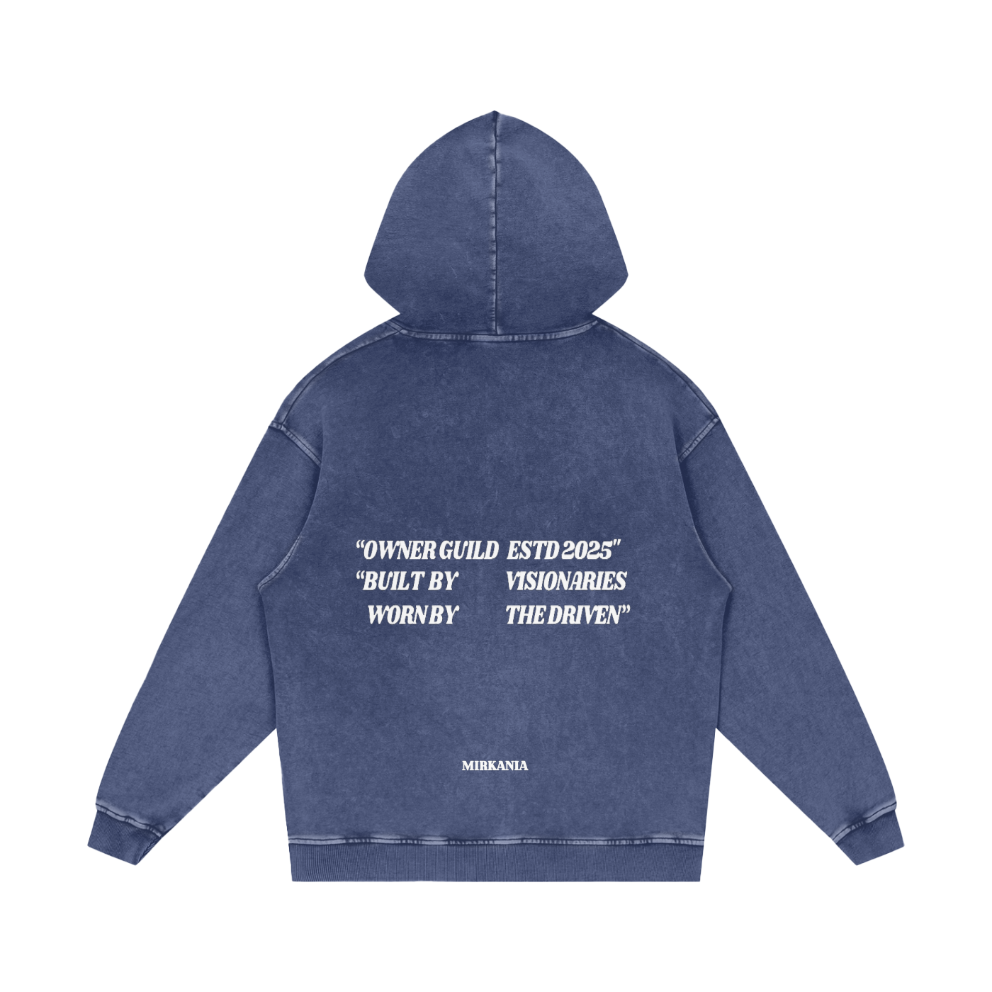 ODMPOD snow washed loose cotton hoodie, gray color with hood and relaxed fit, displayed on a white background