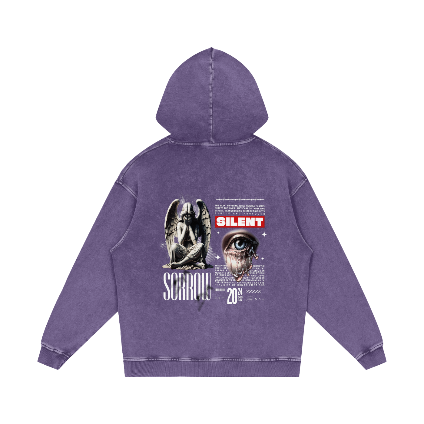 Acid Wash Oversize Hoodie - 420 GSM