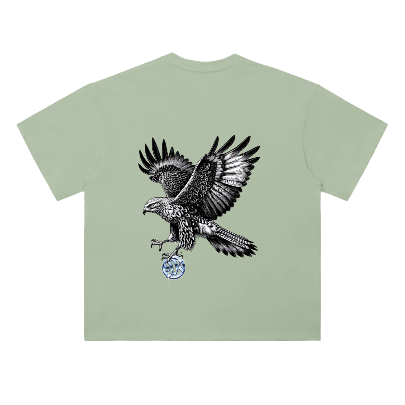 Heavyweight Drop Shoulder Cotton T-Shirt