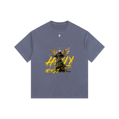 Vintage Washed Oversized Cotton T-Shirt