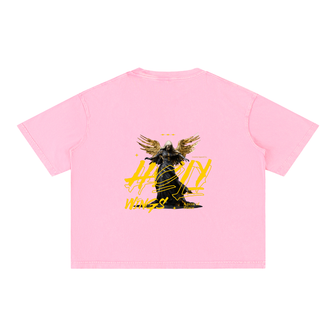Mineral Wash Boxy Cotton T-Shirt