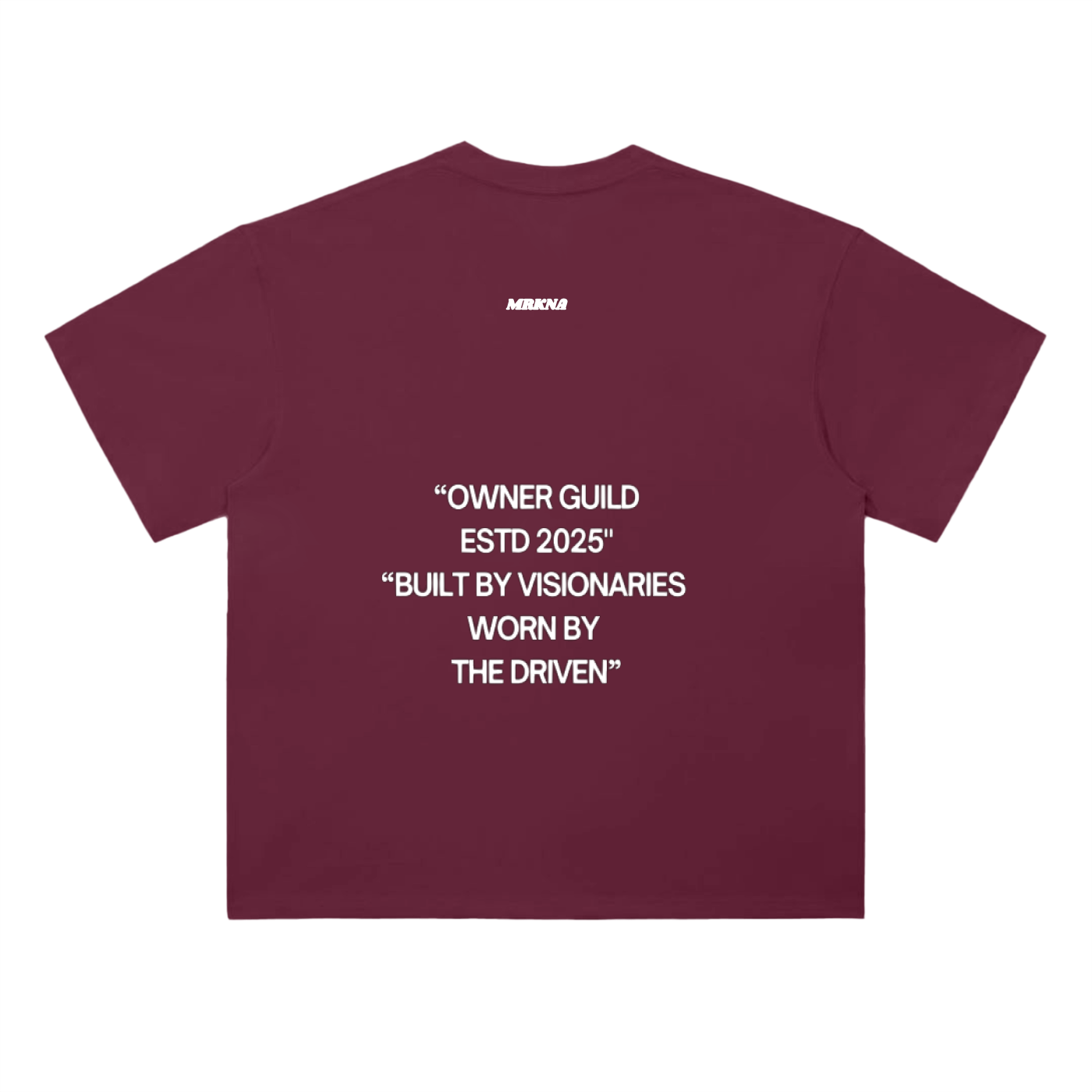 Heavyweight Drop Shoulder Cotton T-Shirt