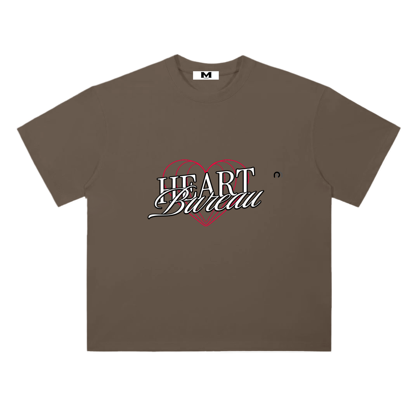 Heavyweight Drop Shoulder Cotton T-Shirt