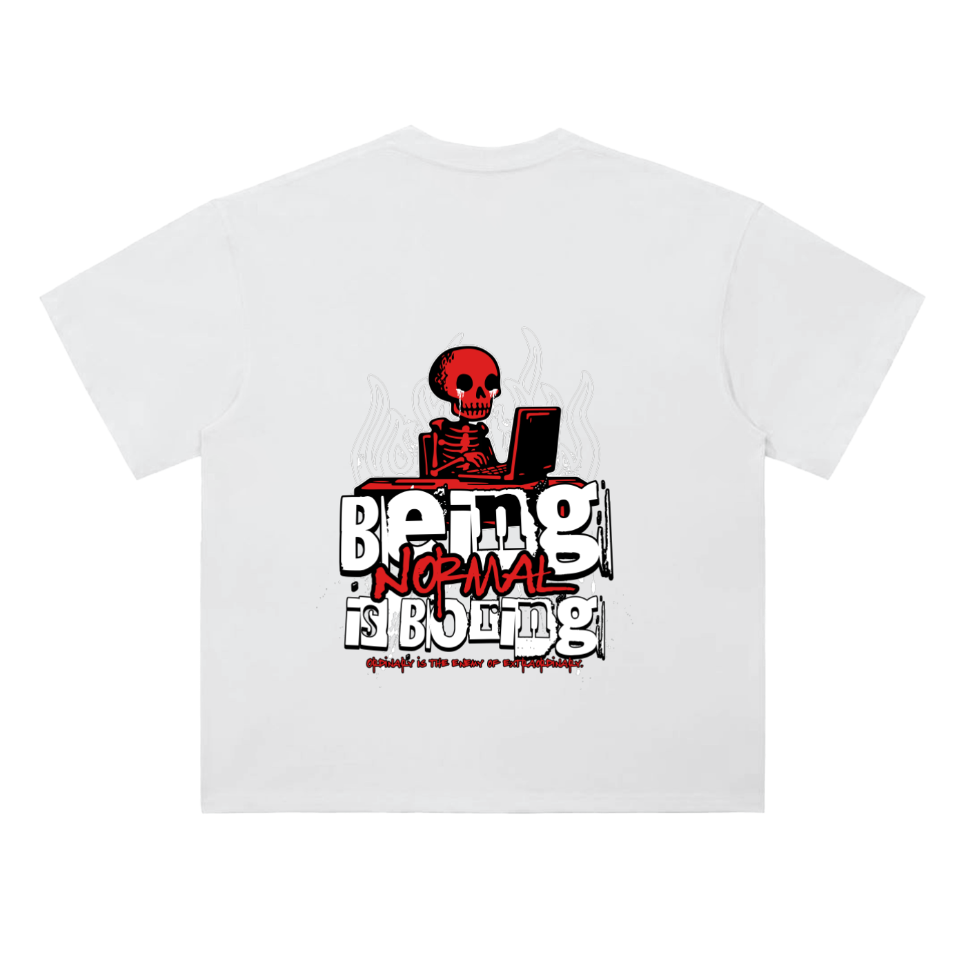 Heavyweight Drop Shoulder Cotton T-Shirt