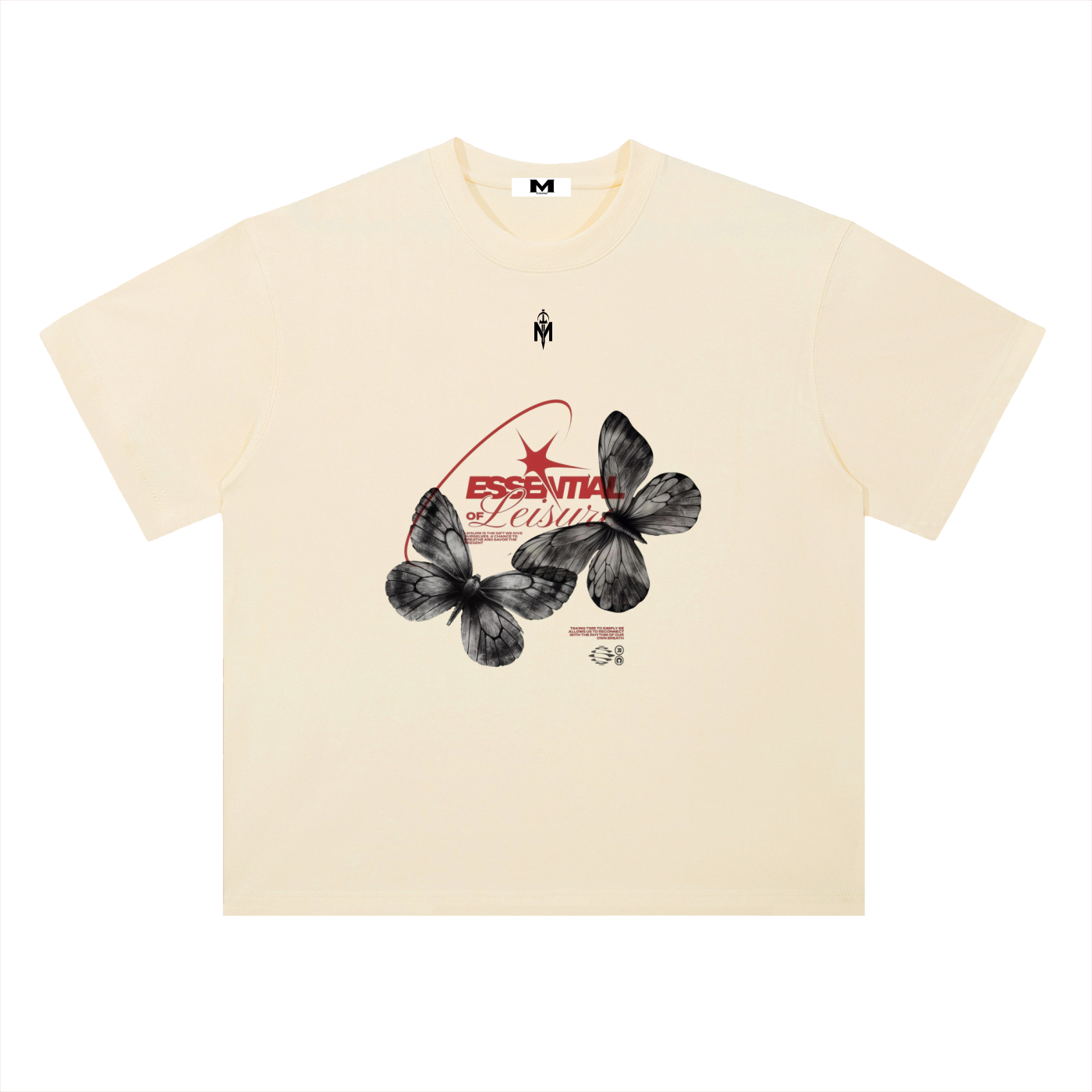 Heavyweight Drop Shoulder Cotton T-Shirt