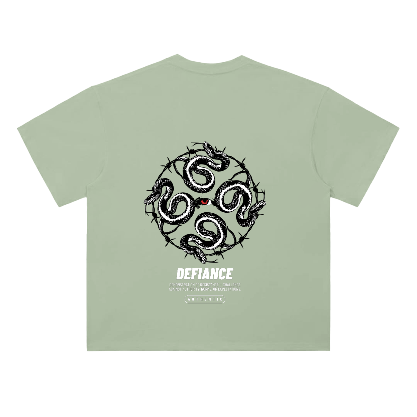 Heavyweight Drop Shoulder Cotton T-Shirt