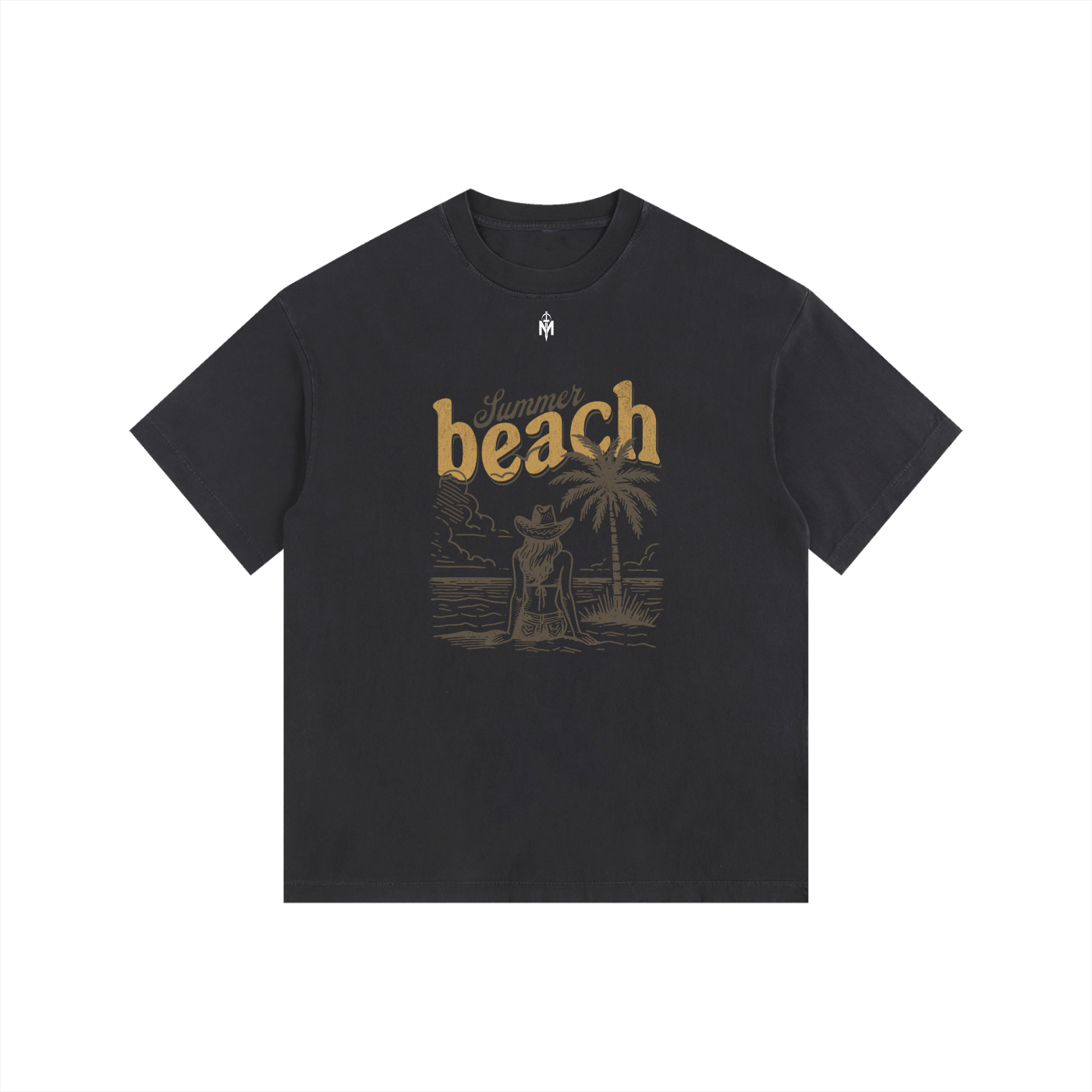 Vintage Washed Oversized Cotton T-Shirt