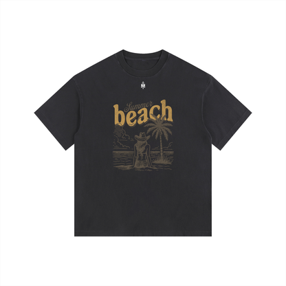 Vintage Washed Oversized Cotton T-Shirt