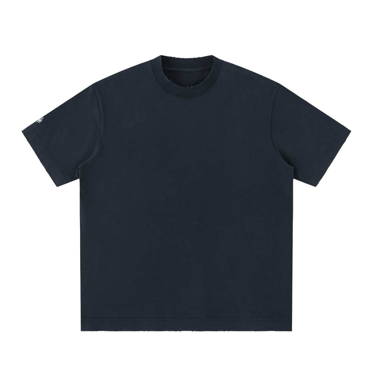 Heavyweight Vintage Washed Frayed T-Shirt