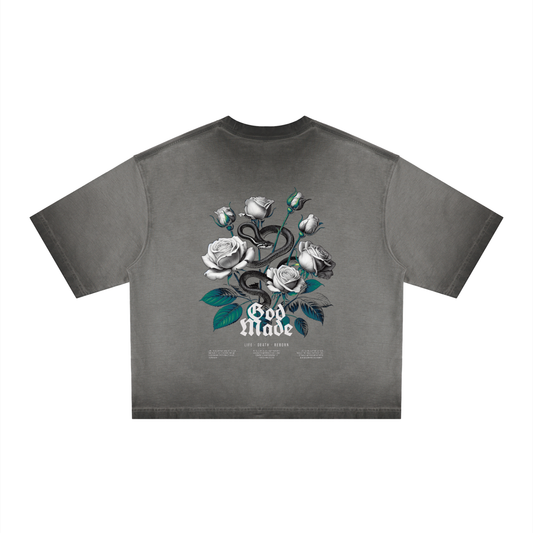 Unisex Reverse Dyed Boxy T-Shirt