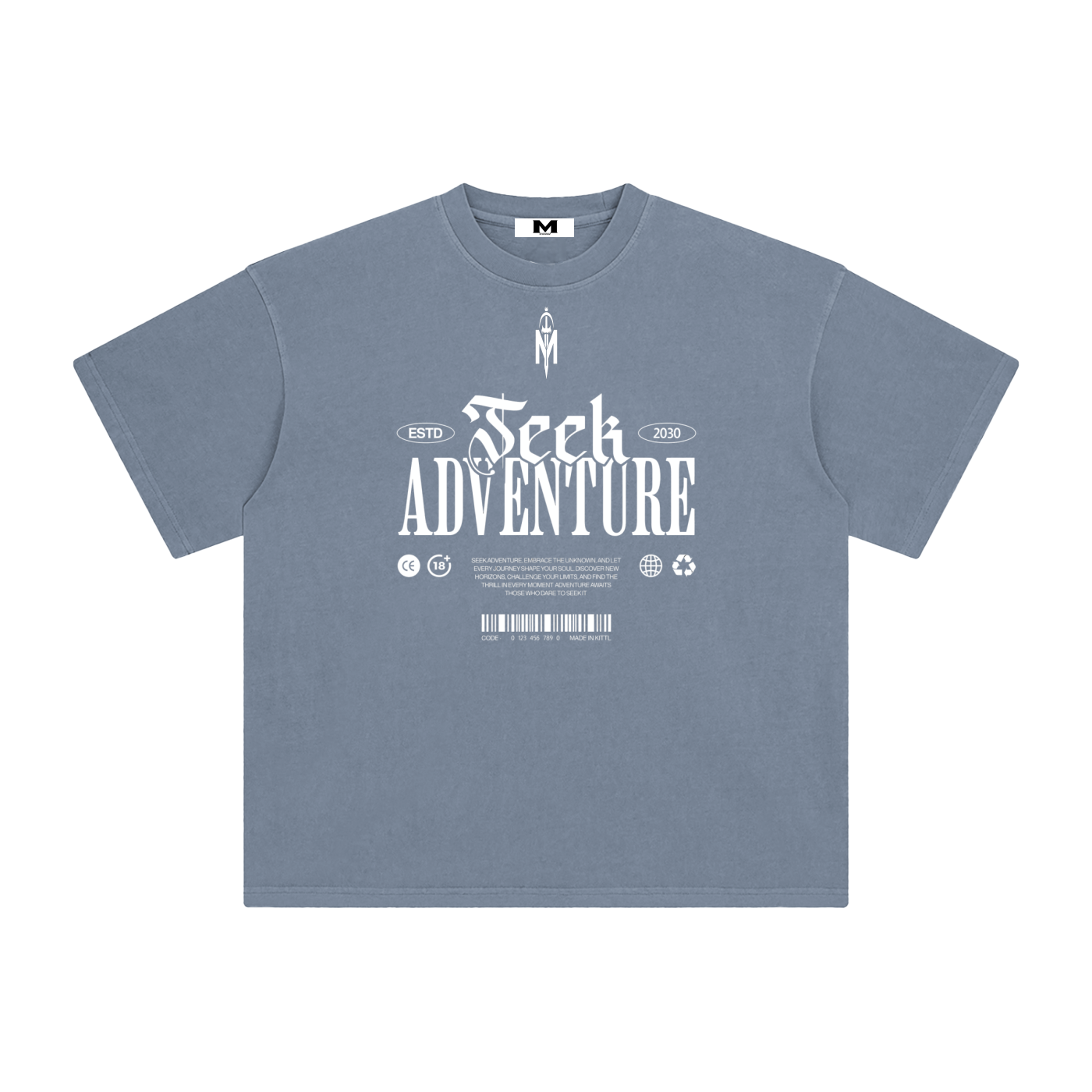 Enzyme Washed T-Shirt