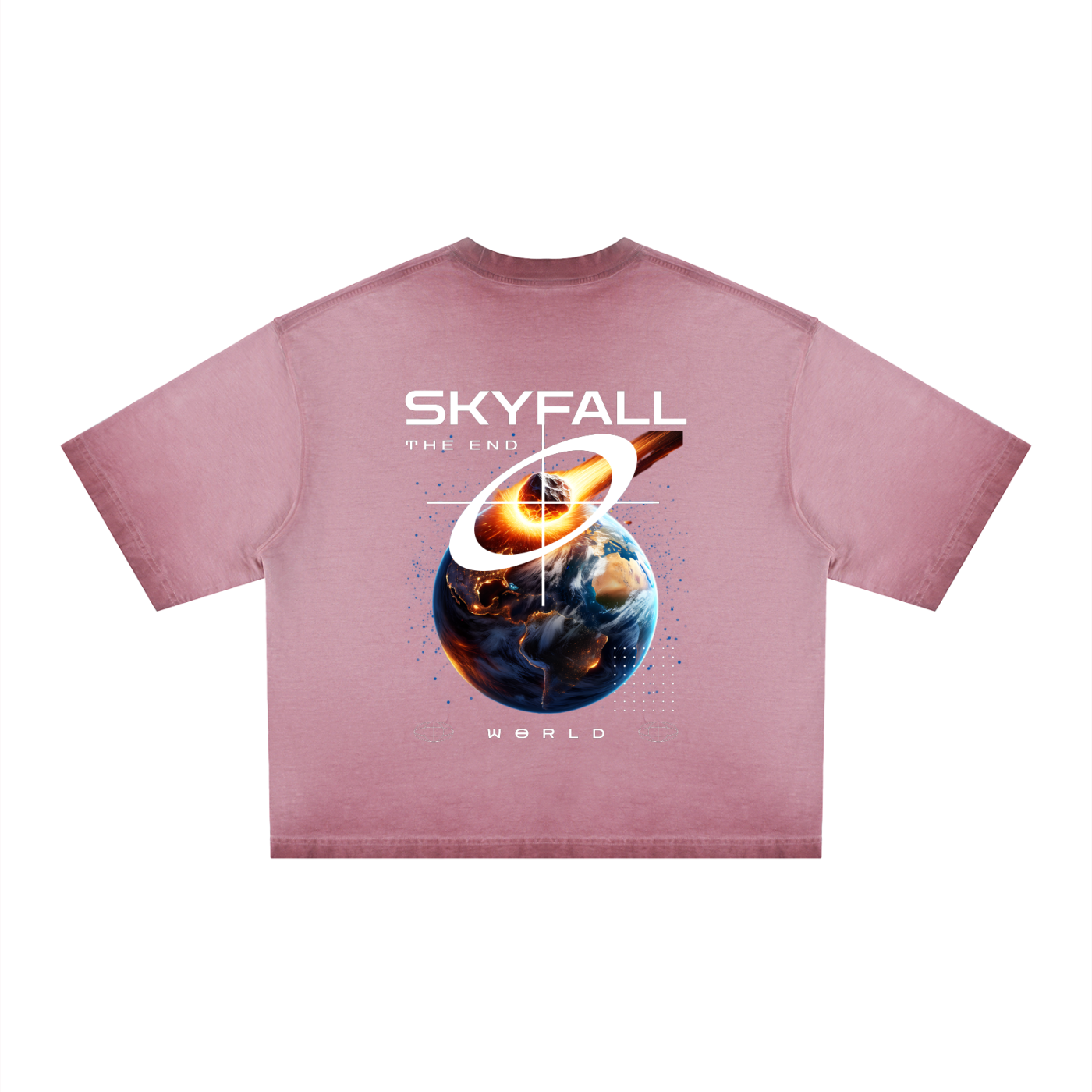 Unisex Reverse Dyed Boxy T-Shirt