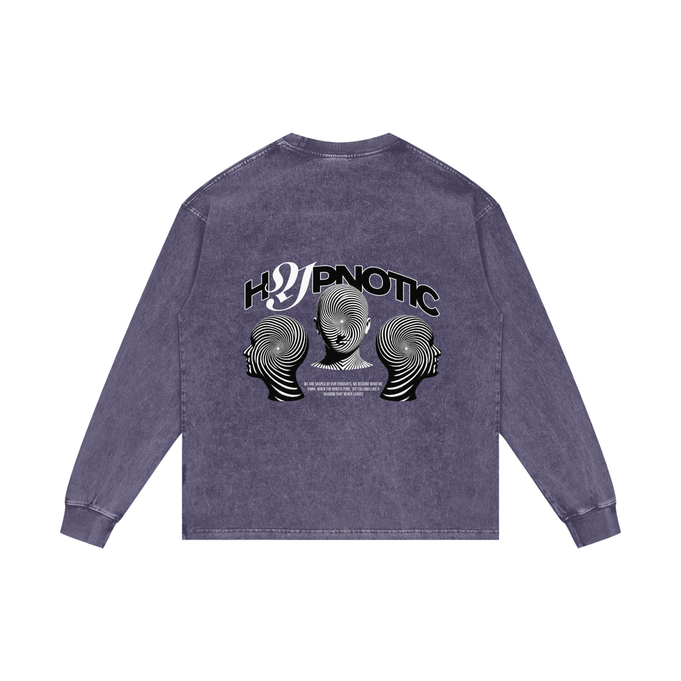 Acid Wash Oversize Long Sleeve T-Shirt