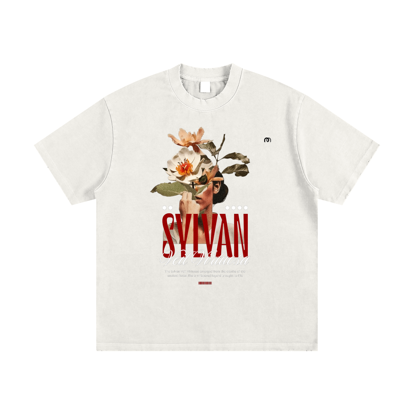 Heavyweight Vintage Washed Frayed T-Shirt