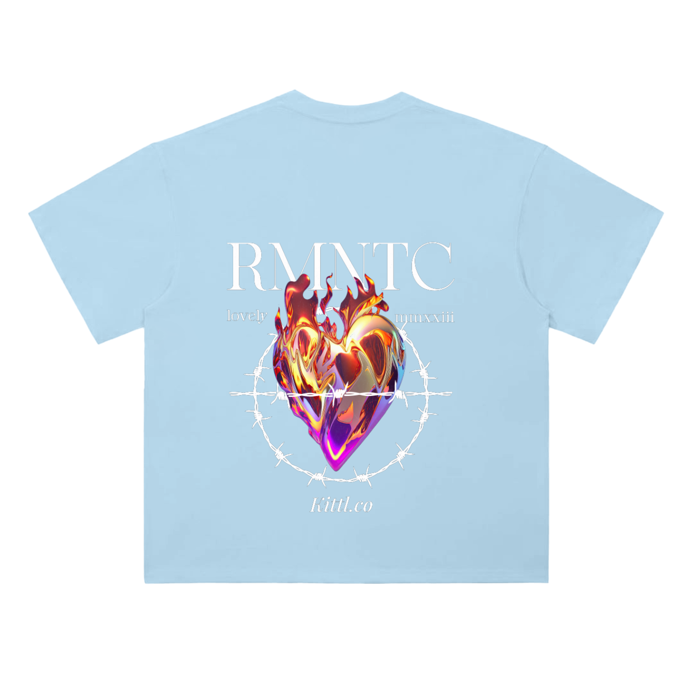 Heavyweight Drop Shoulder Cotton T-Shirt