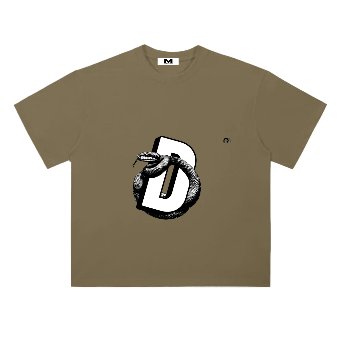 Heavyweight Drop Shoulder Cotton T-Shirt