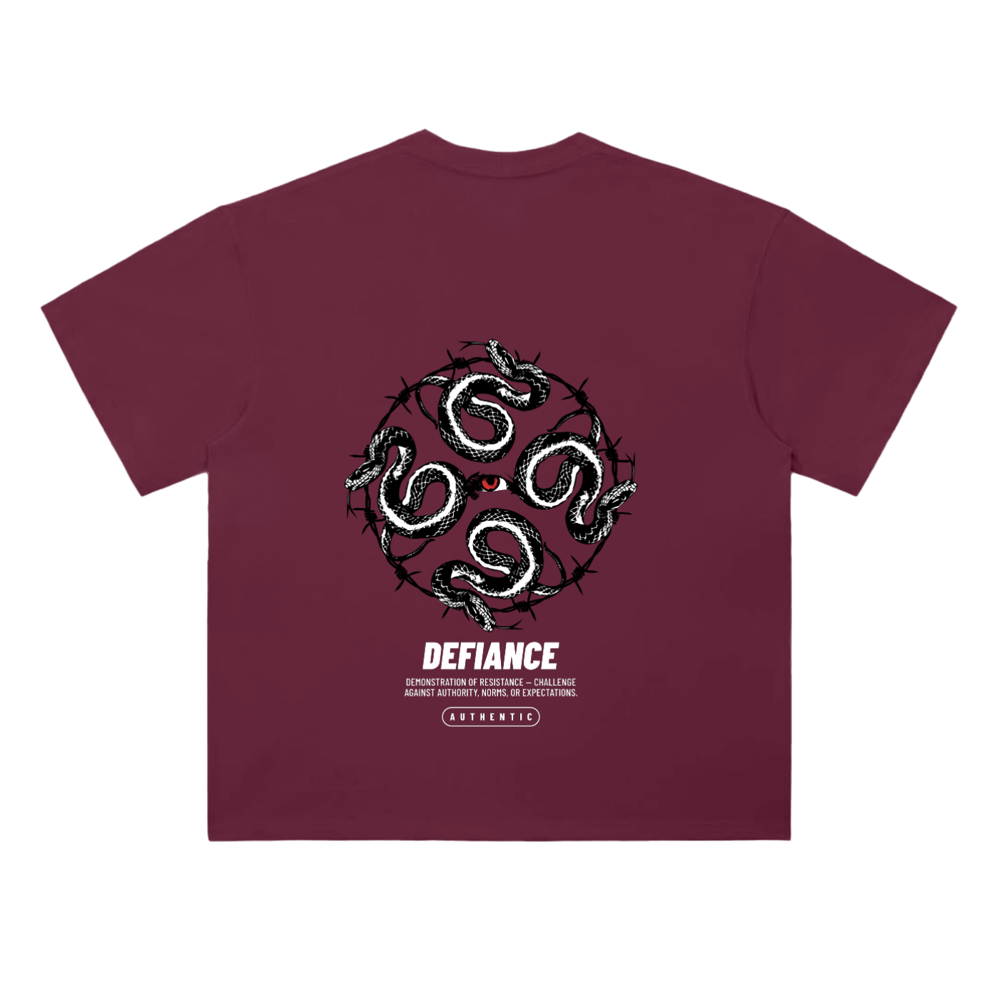 Heavyweight Drop Shoulder Cotton T-Shirt