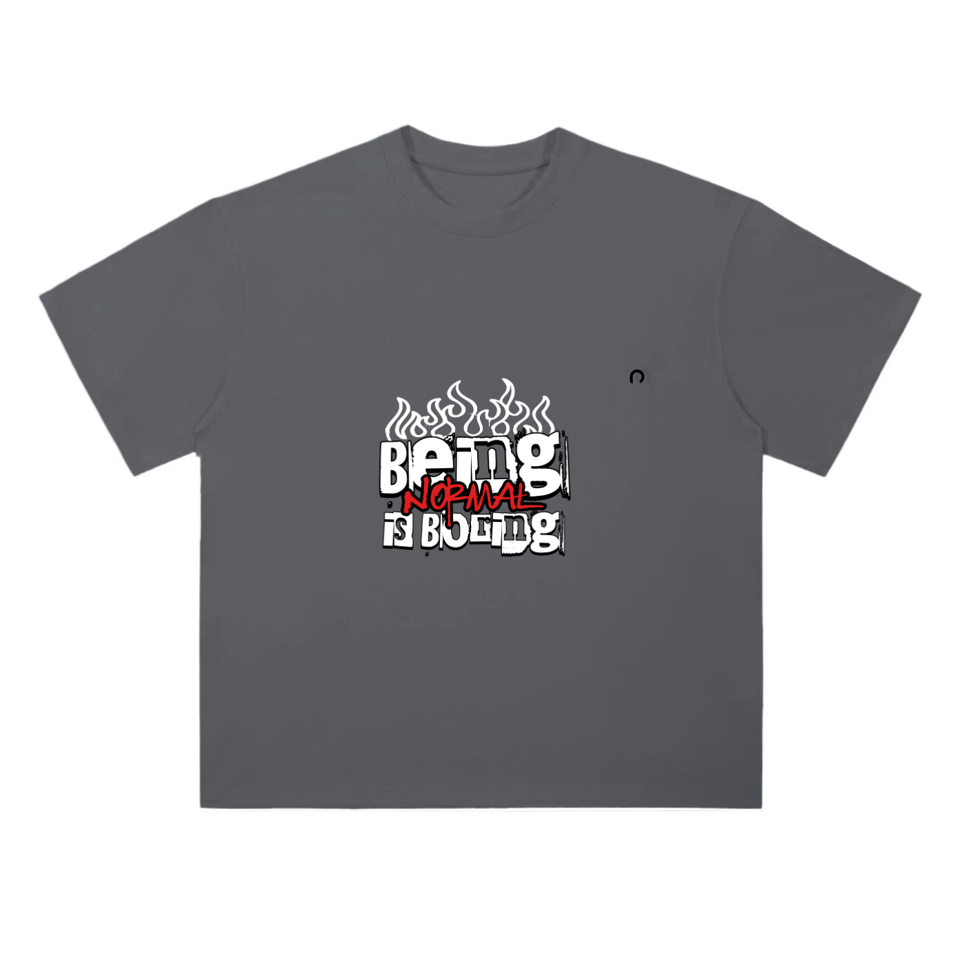 Heavyweight Drop Shoulder Cotton T-Shirt