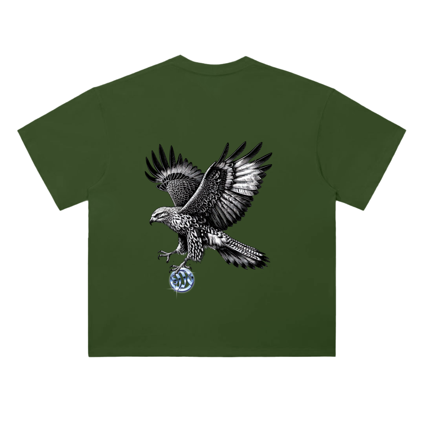 Heavyweight Drop Shoulder Cotton T-Shirt