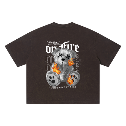 Unisex Vintage Wash Boxy T-Shirt