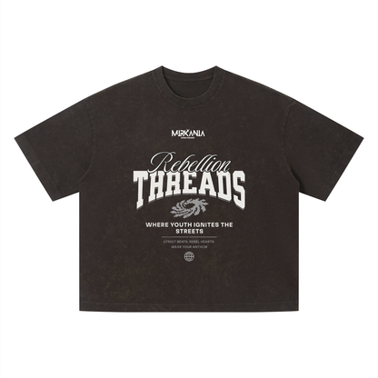 Unisex Vintage Wash Boxy T-Shirt